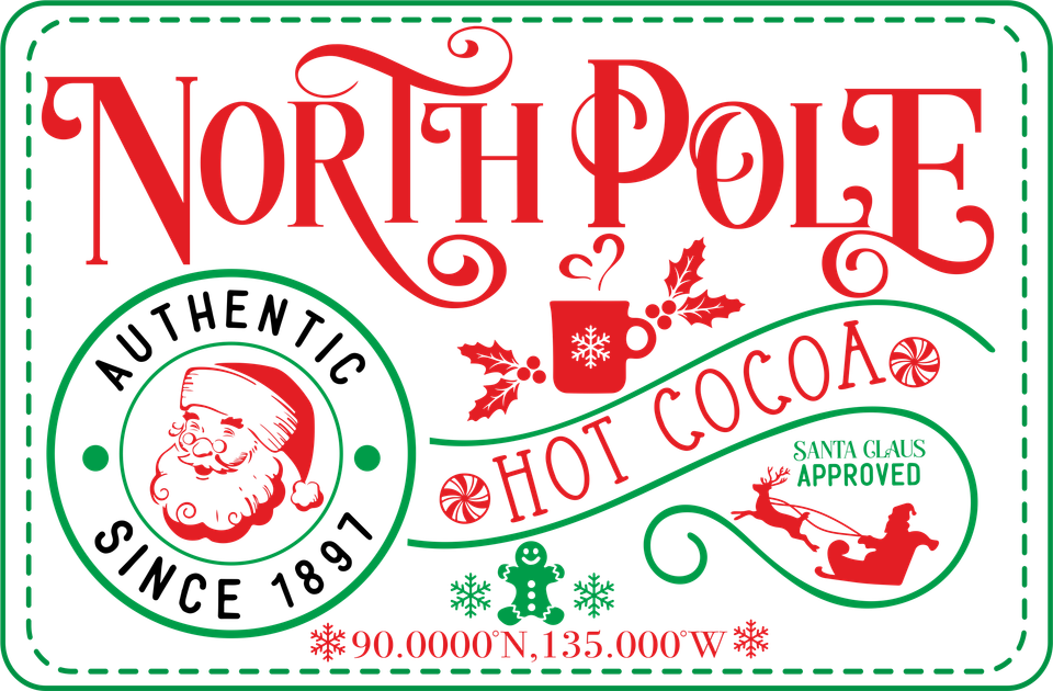 Seasons   christmas north pole hot cocoa company