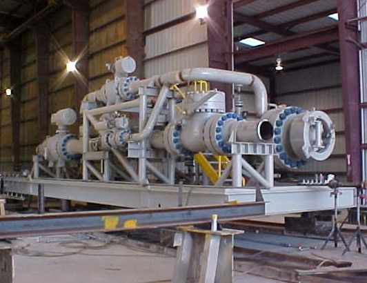 Launcher receiver skid package