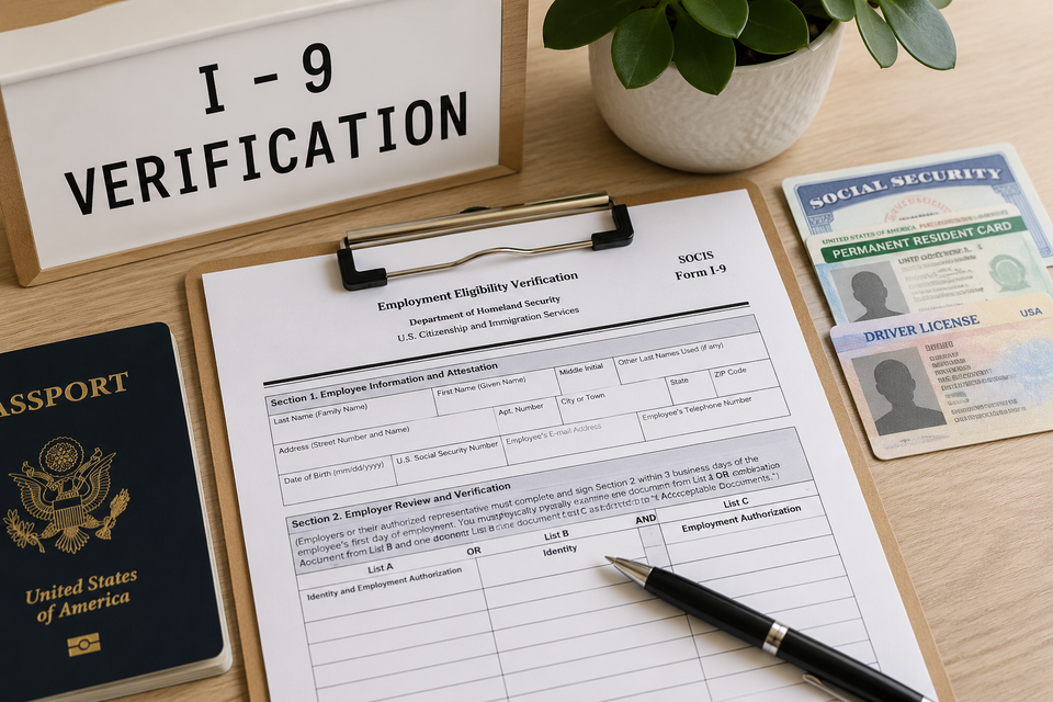 I 9 verification services