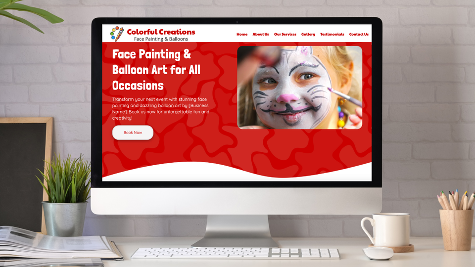 How to Sell Websites to Face Painting and Balloon Artists