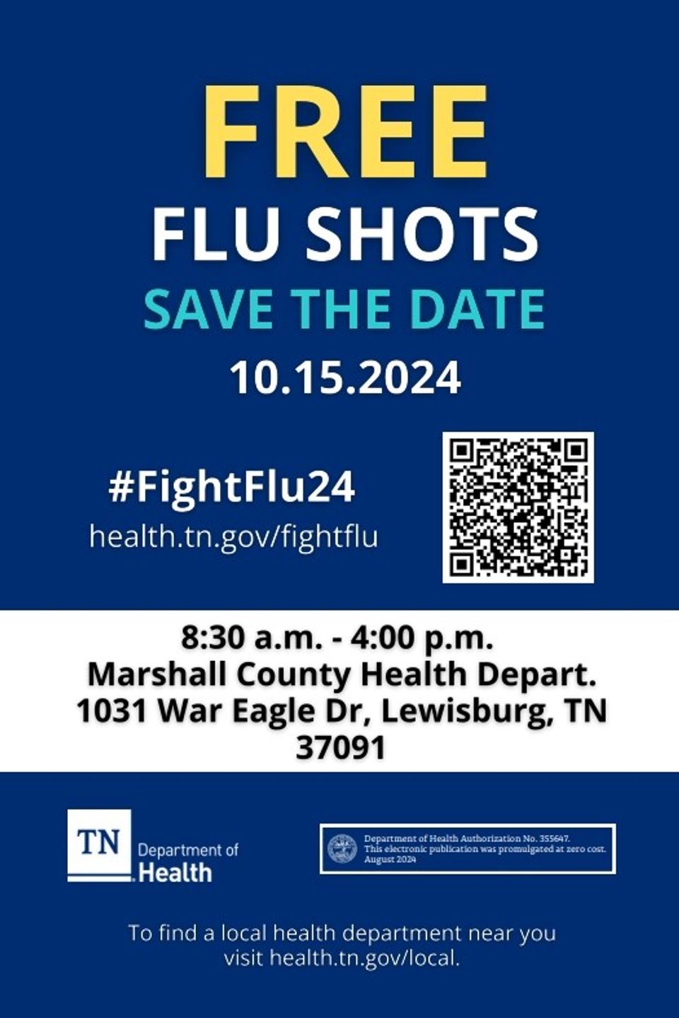Flu shots 2024
