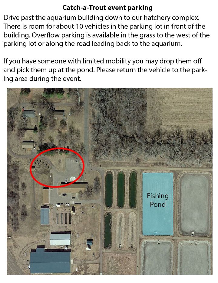 Parking map catch a trout 2022