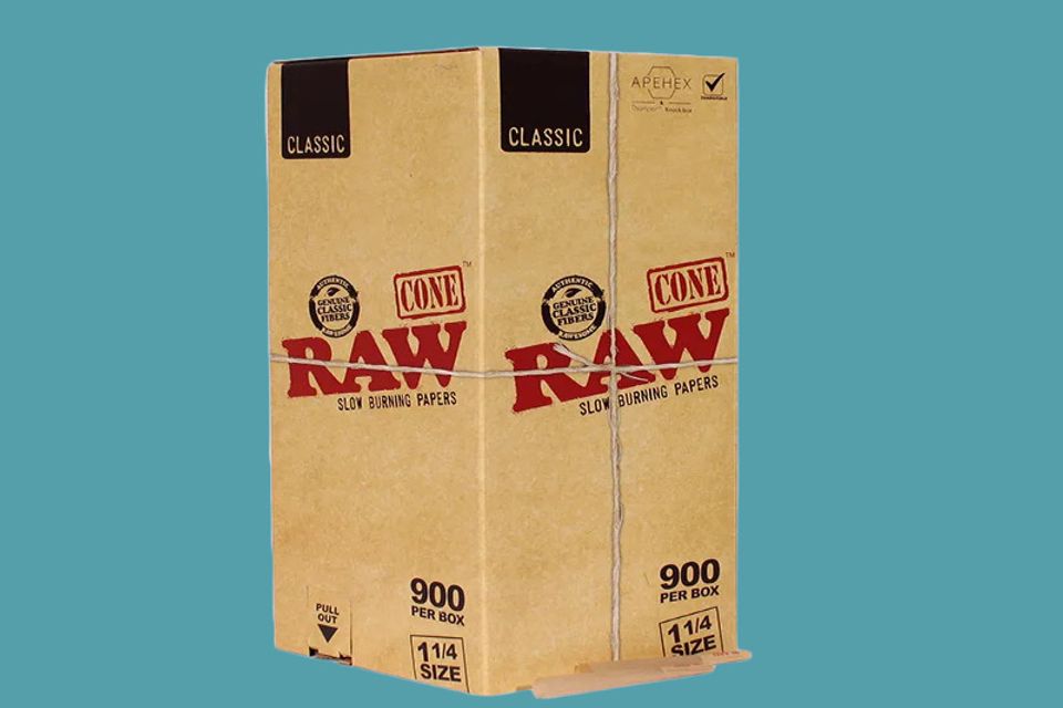 RAW Cones - Classic 1 1/4 inches 75 ct