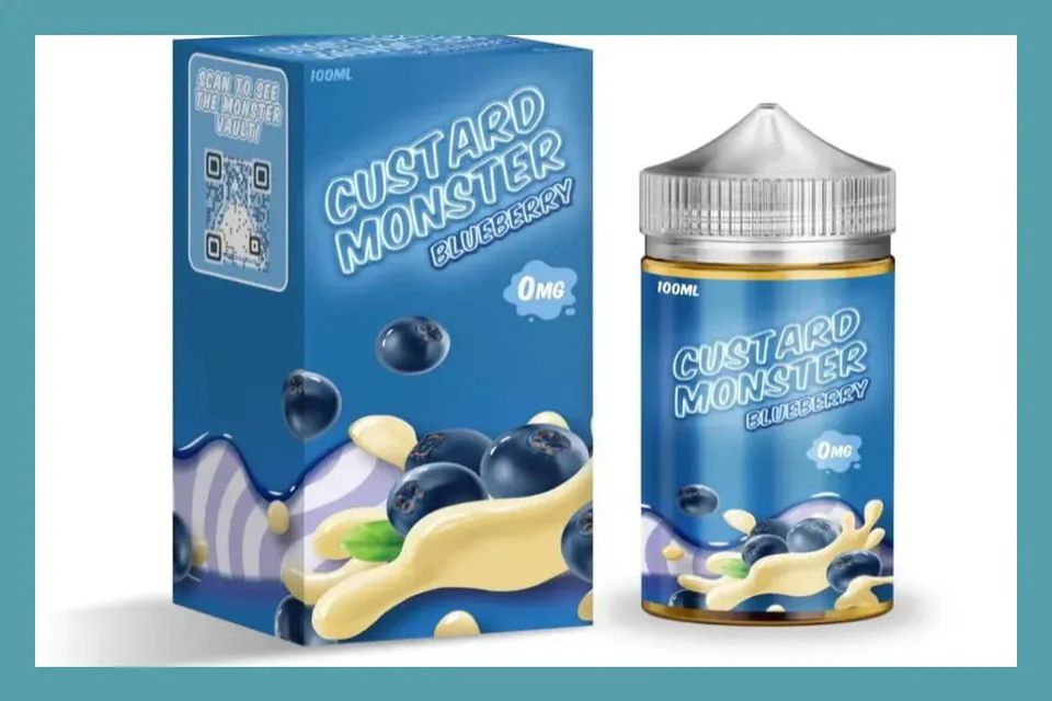 Custard Monster Blueberry E-Liquid