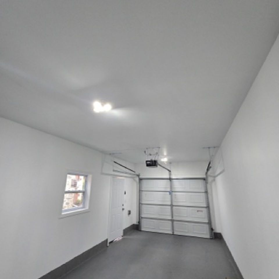 New garage inside medium