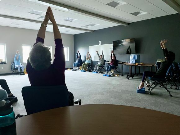 Chair yoga