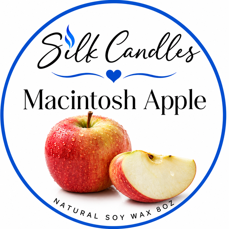 Macintosh apple color label