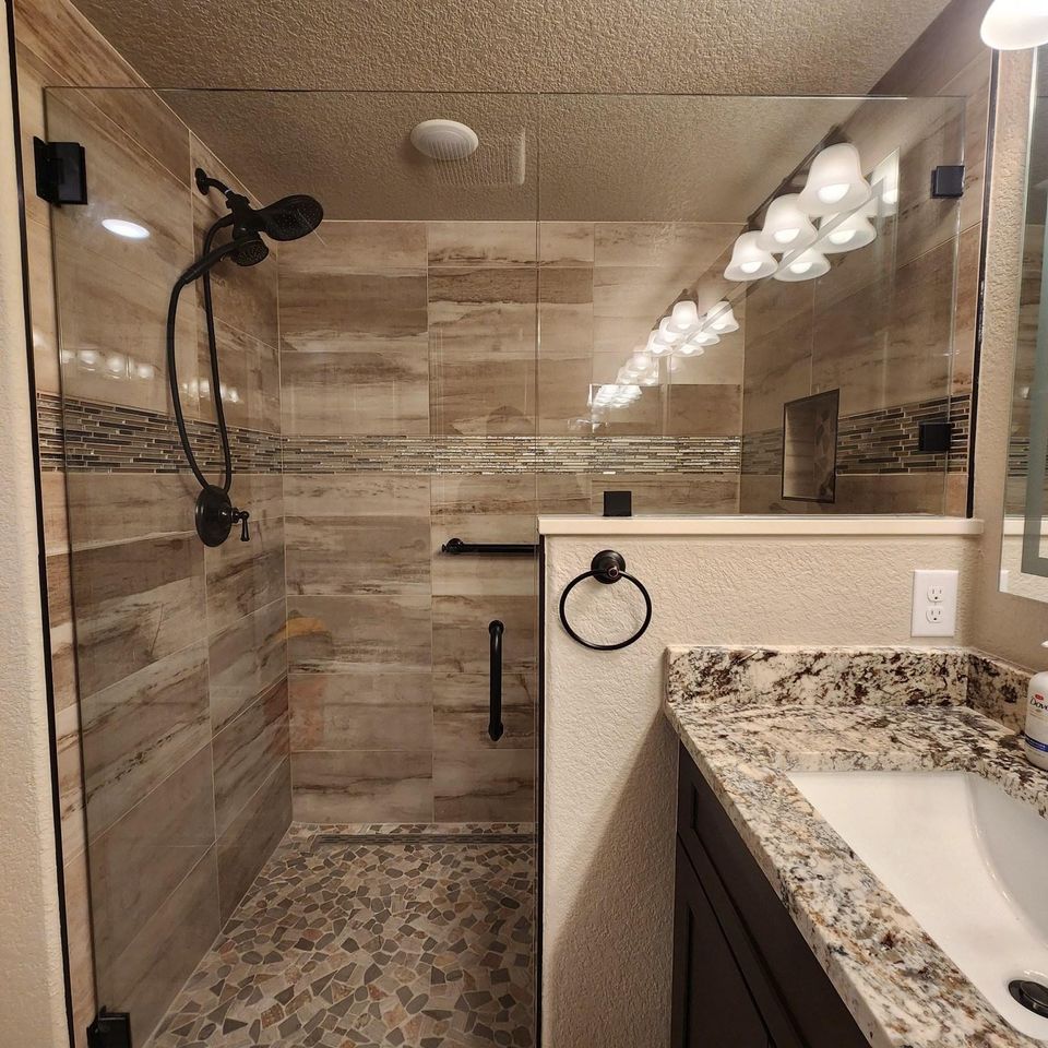 Basement bathroom