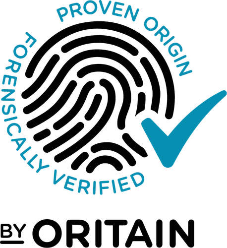 Oritain proven-origin fingerprint mark