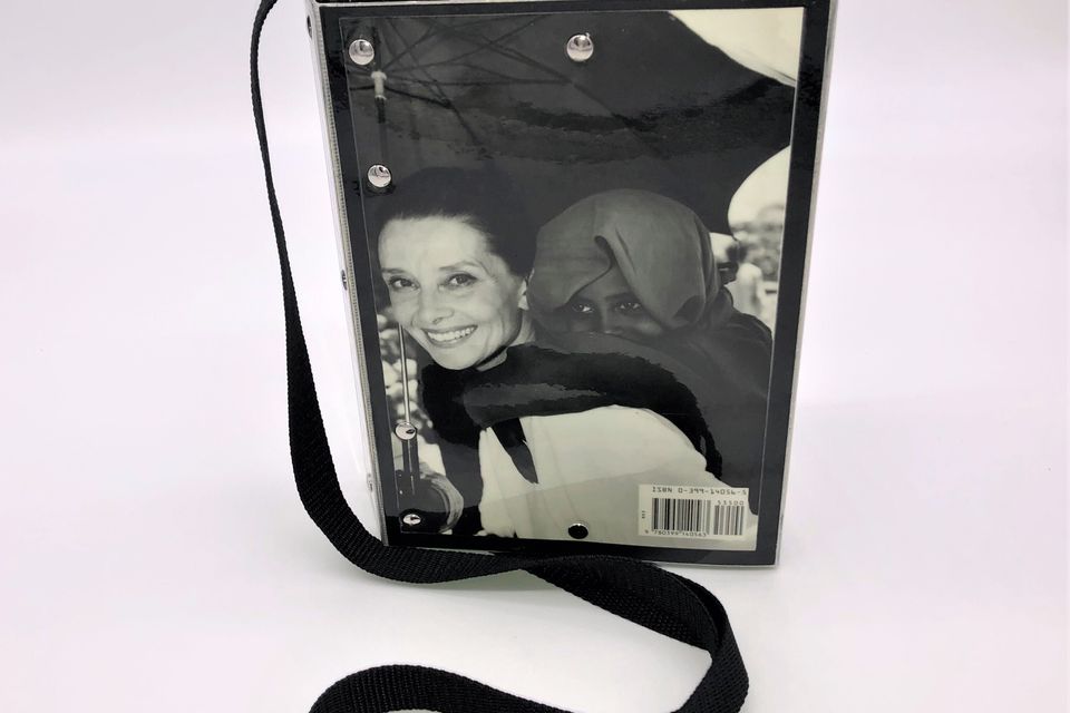 Bookbag audrey hepburn    back