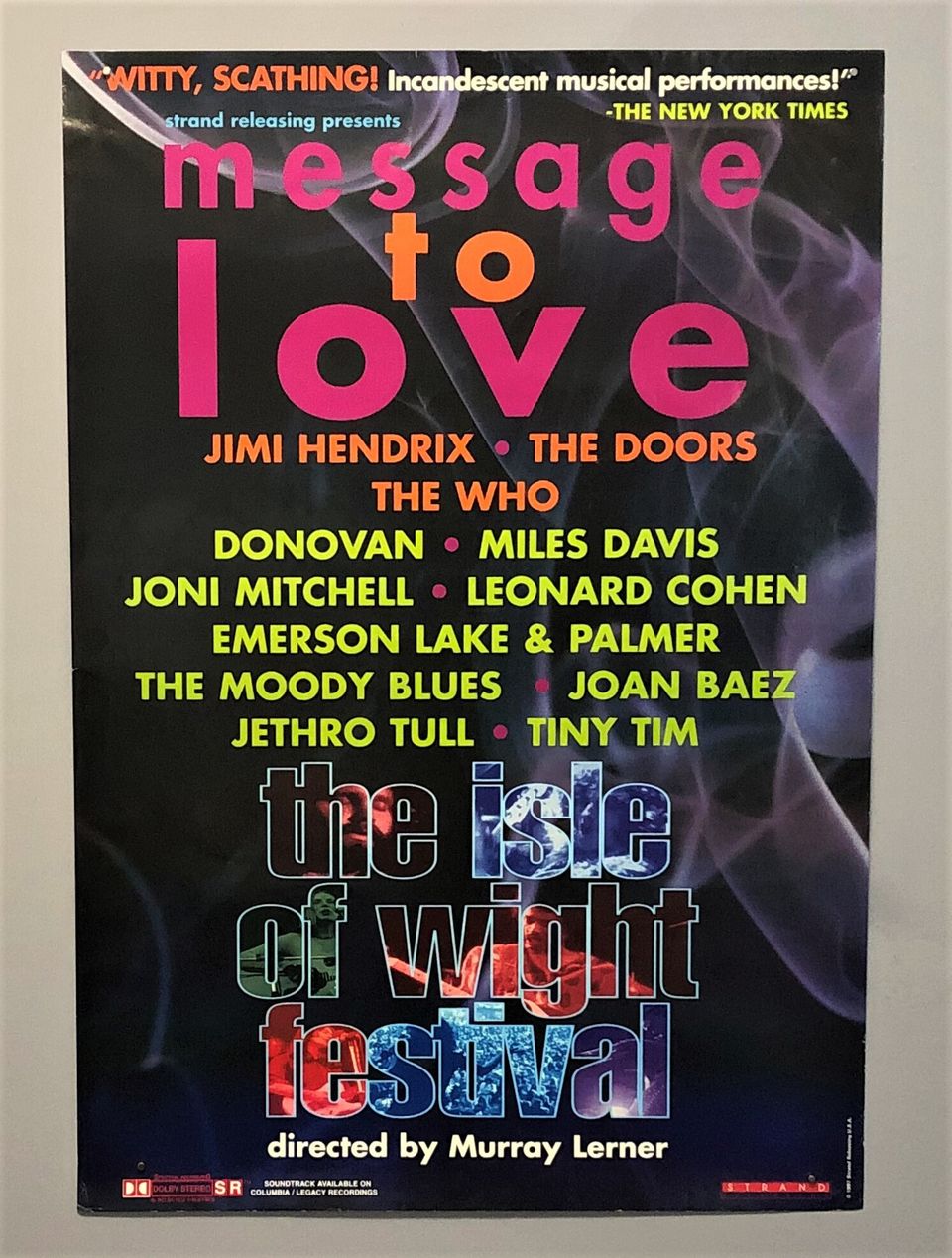 Movie message to love