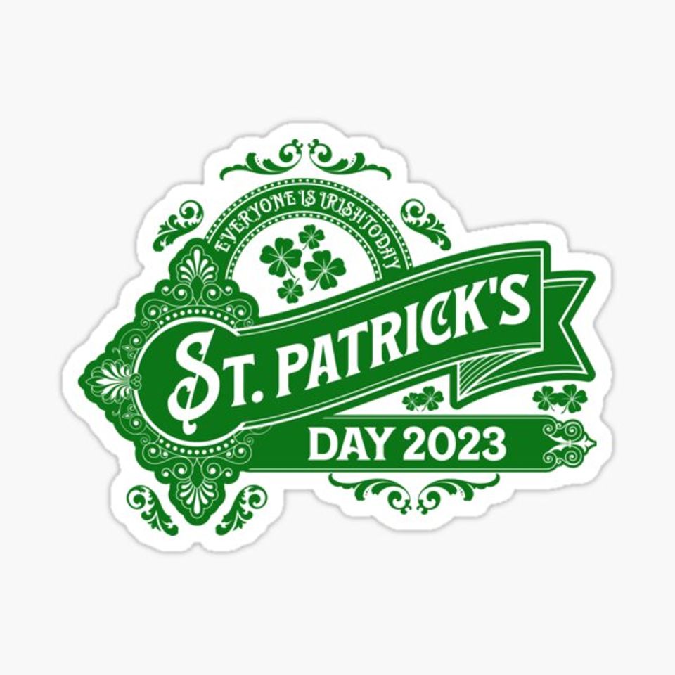 St paddy sign