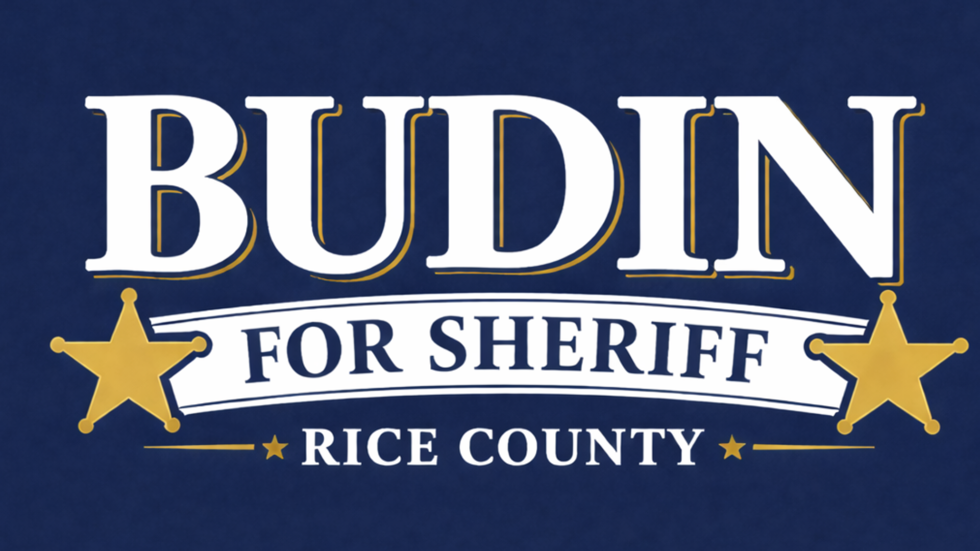 Nathan Budin for Sheriff 