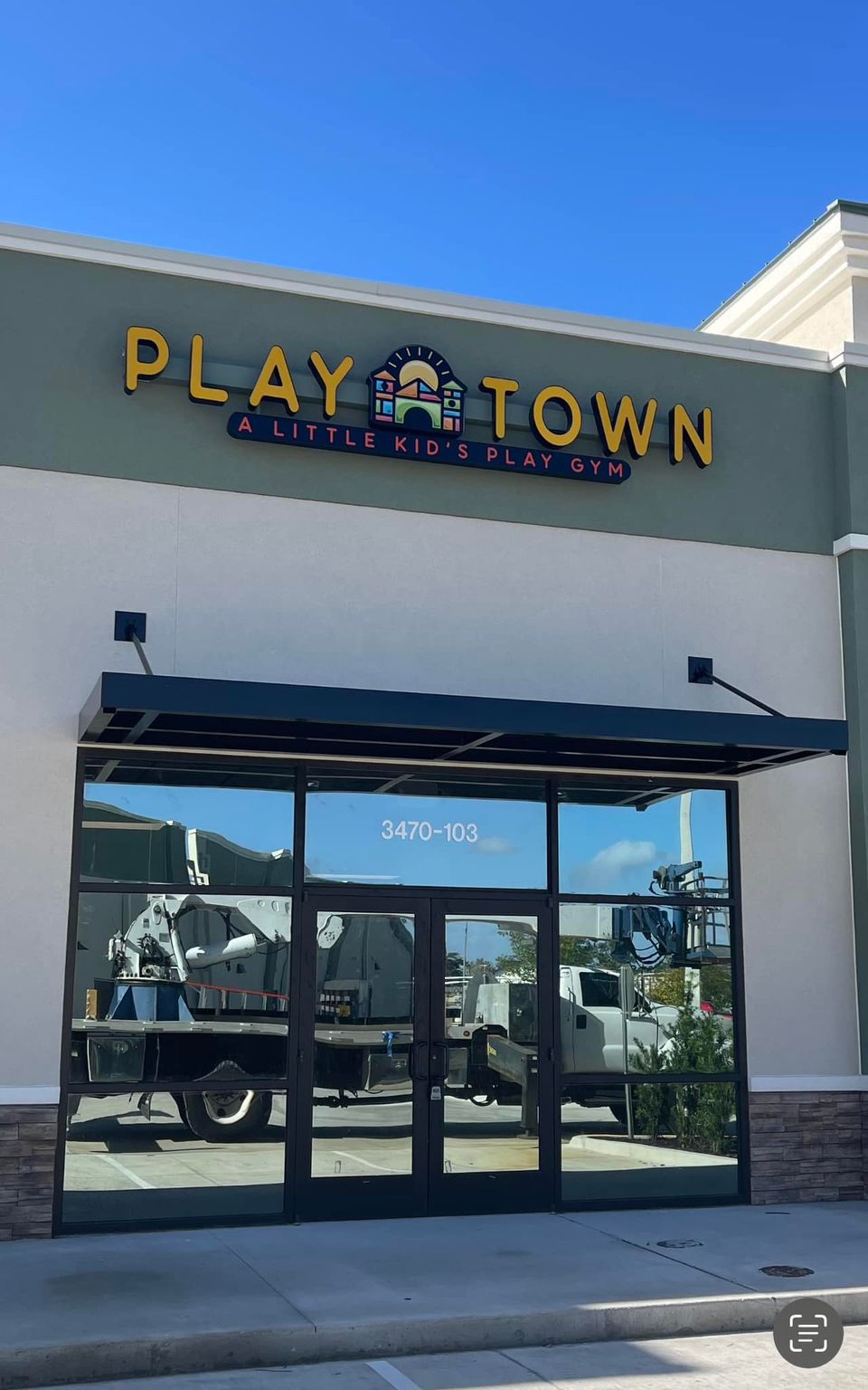 Play town shop front