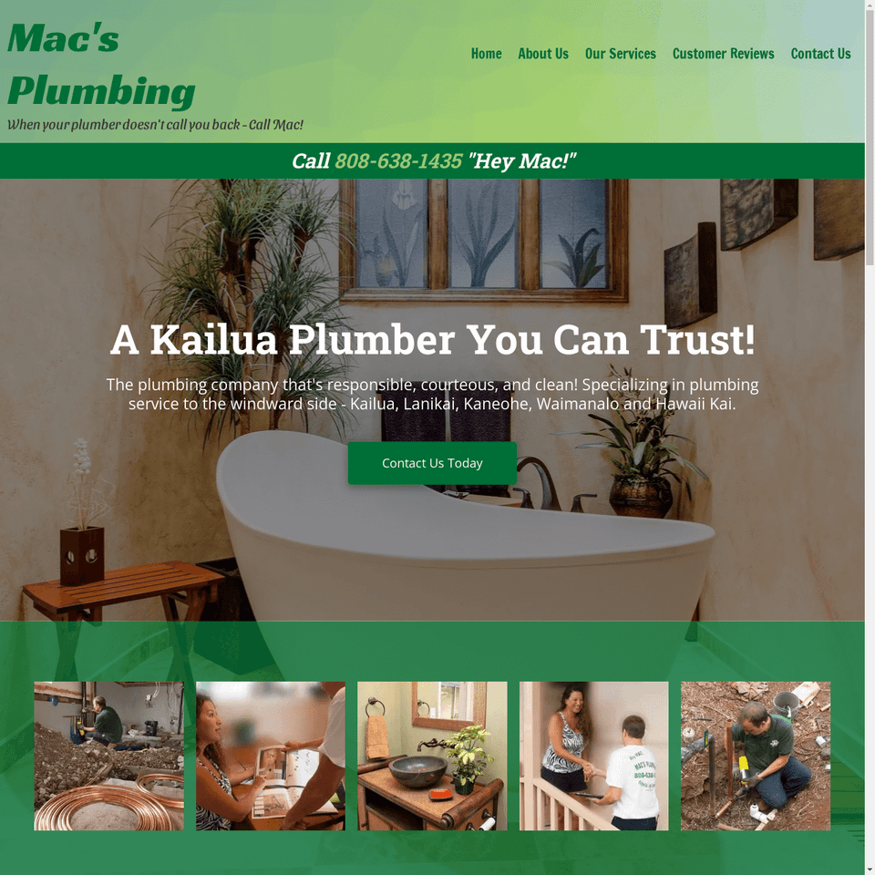 Plumber near kailua  hawaii   mac's plumbing (1)