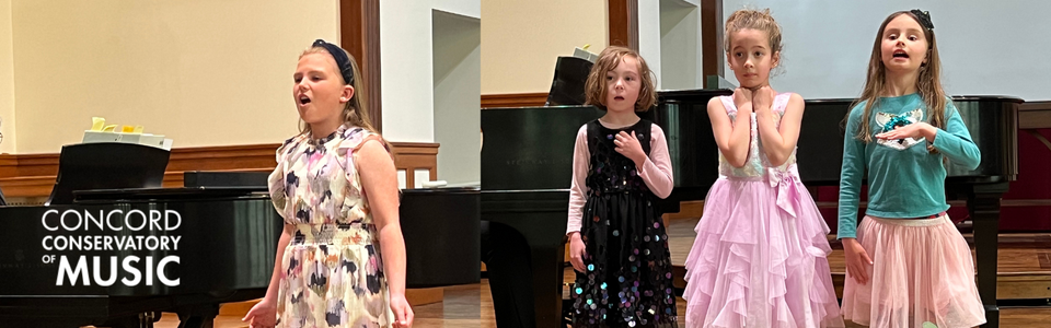 Sing at concord conservatory of music!