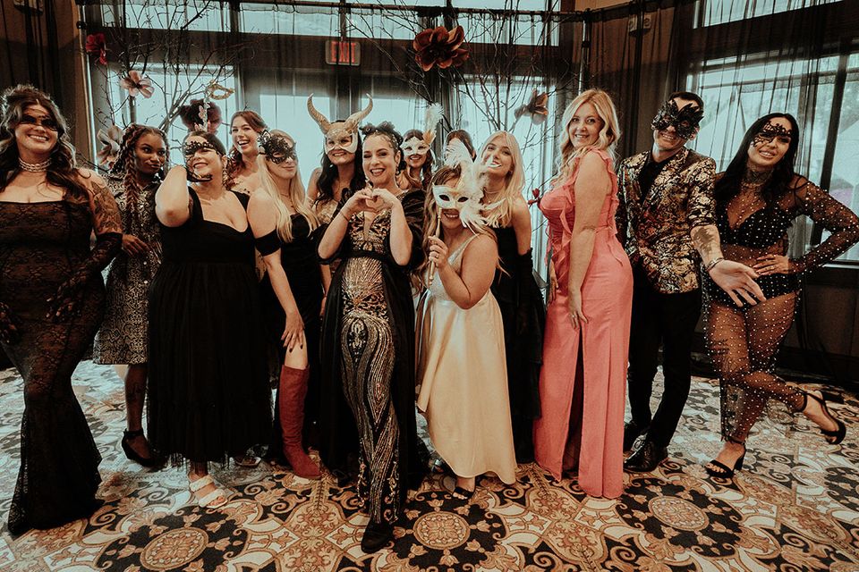 Rose gold masquerade 2024 46