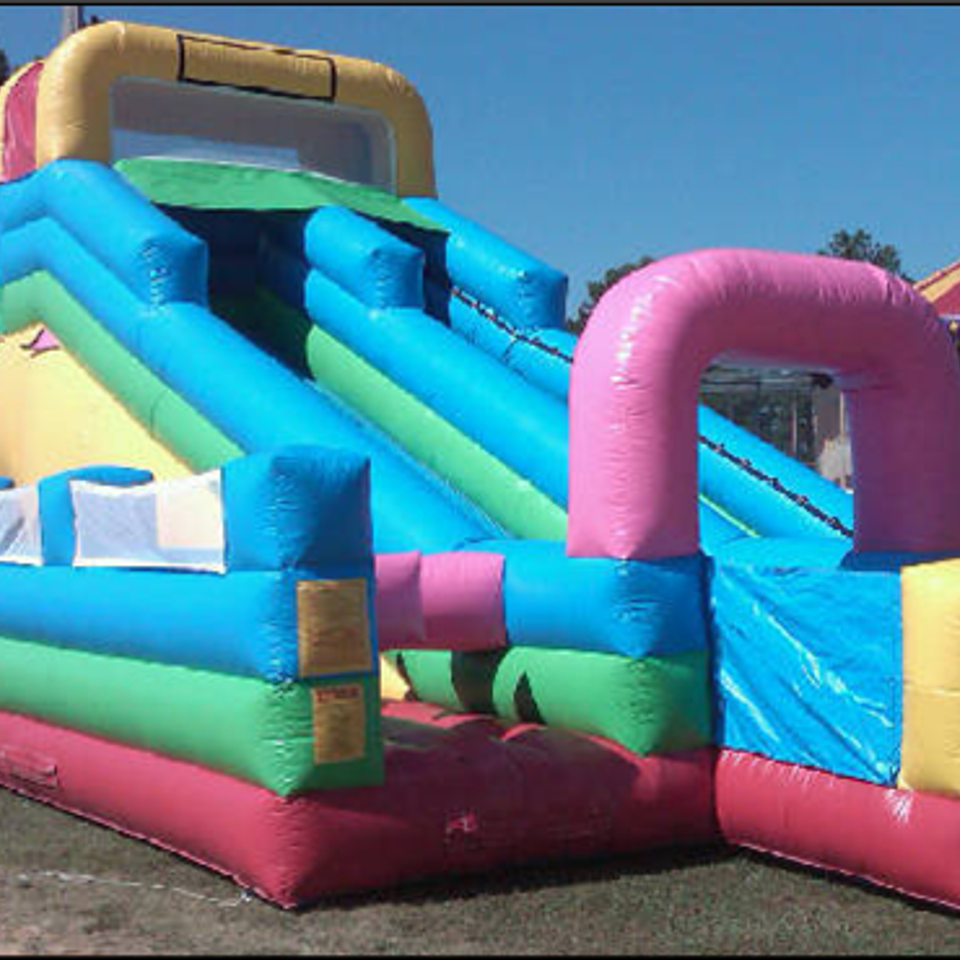 Extreme slide and obstacle