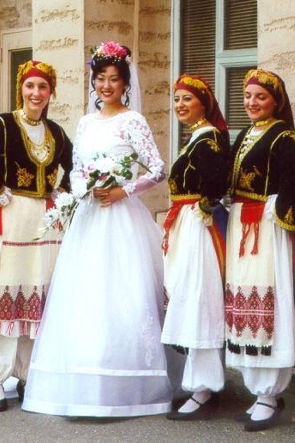 1999 with bride