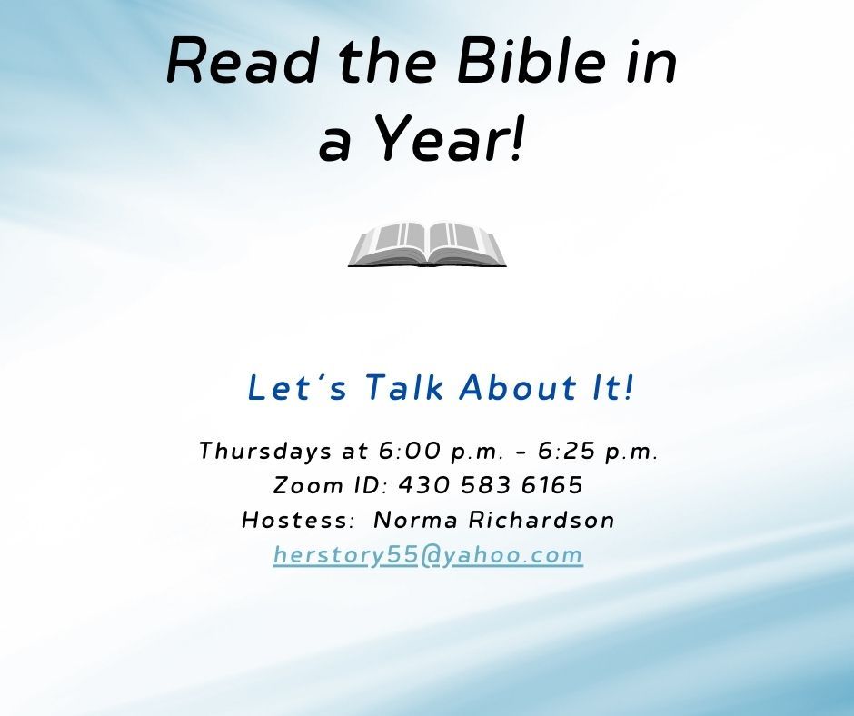 Read the bible in a year with norma