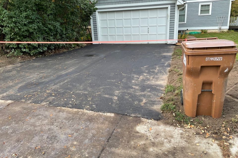 Driveway 5 after