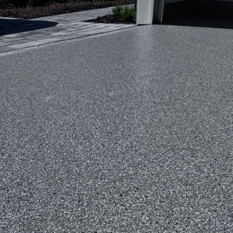 Gorilla driveway flake floor cropped