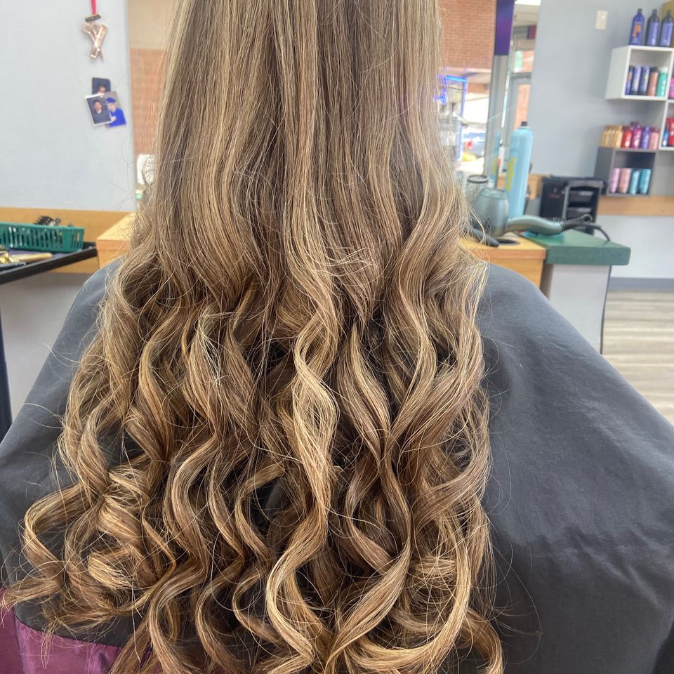 Hair styling by Style Me Hair Salon