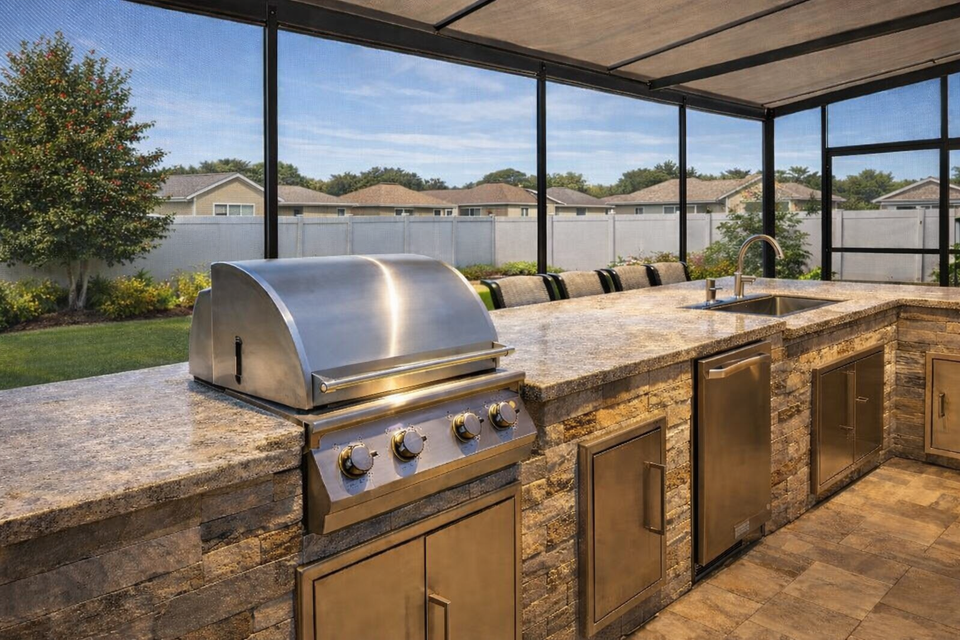 outdoor kitchen west central florida