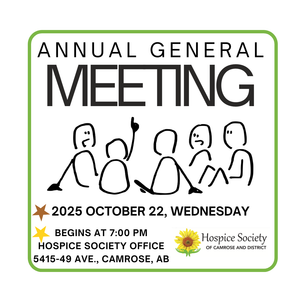 Hopsice society 2025 agm meeting post