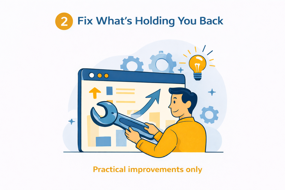 Step 2 fix what's holding you back