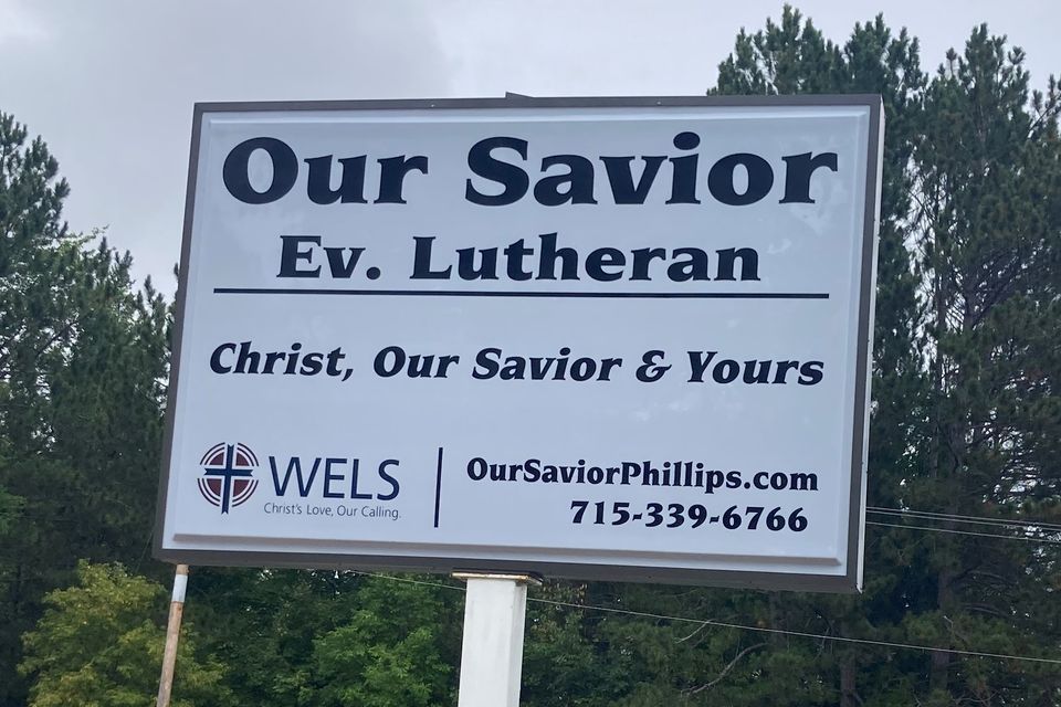 Church sign north