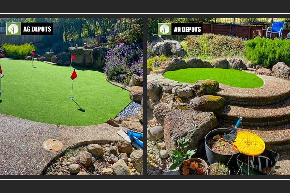 Rocklin Artifical Grass Installation by Artificial Grass Depots in Roseville
