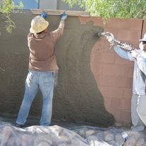 Stucco doing