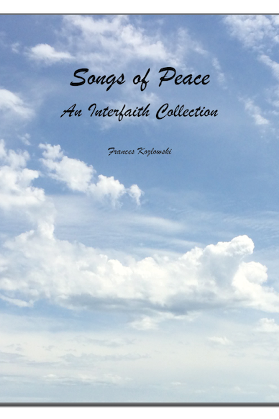 Songs of peace cover