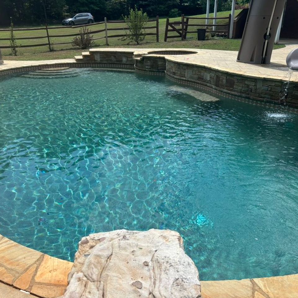 Pool daddy pool slide