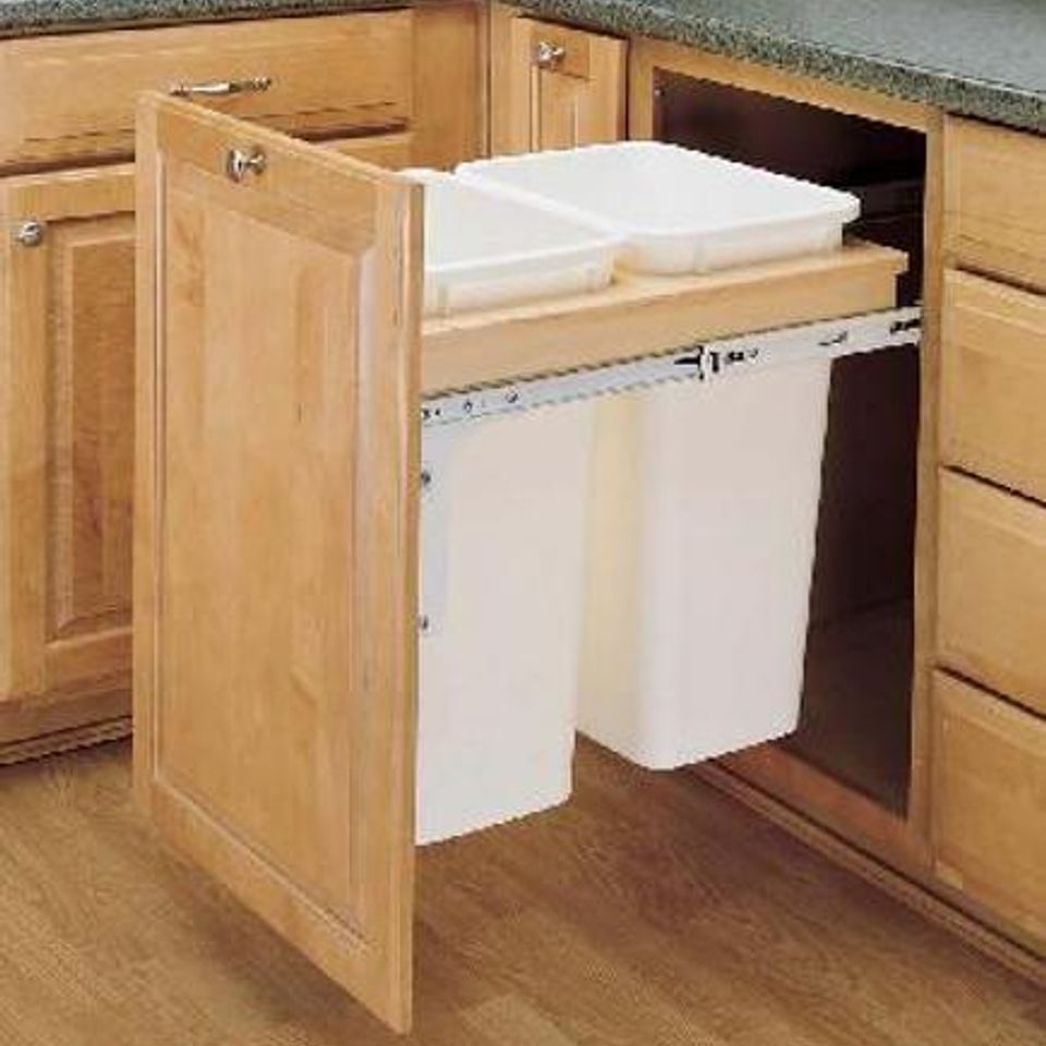 Floating garbage box drawer 3
