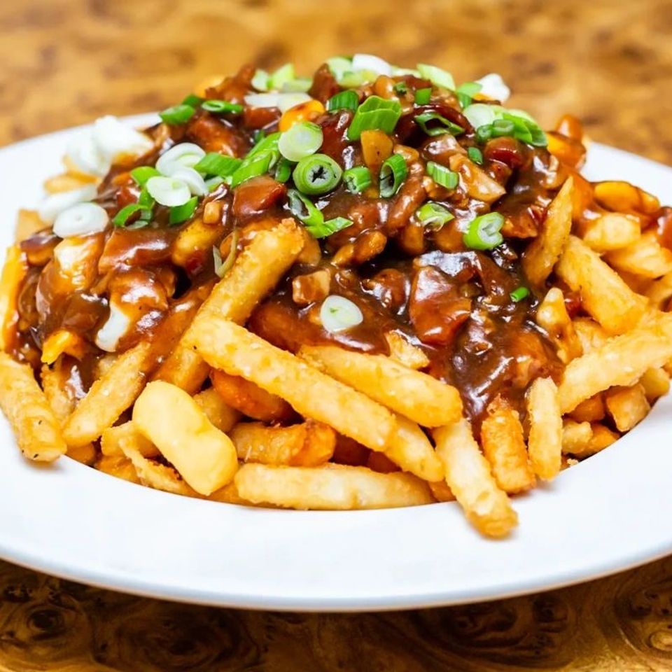 F d fried brown sauce