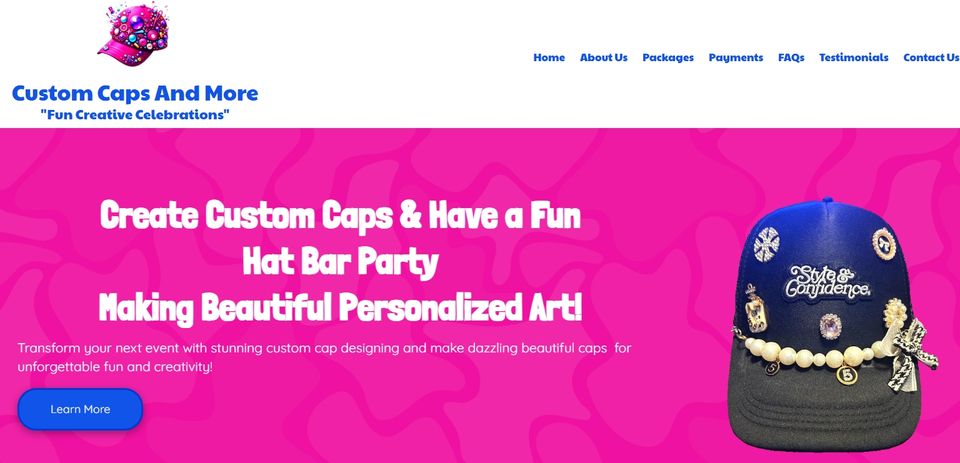Screenshot 14 10 2025 14446 customcapsandmore.com
