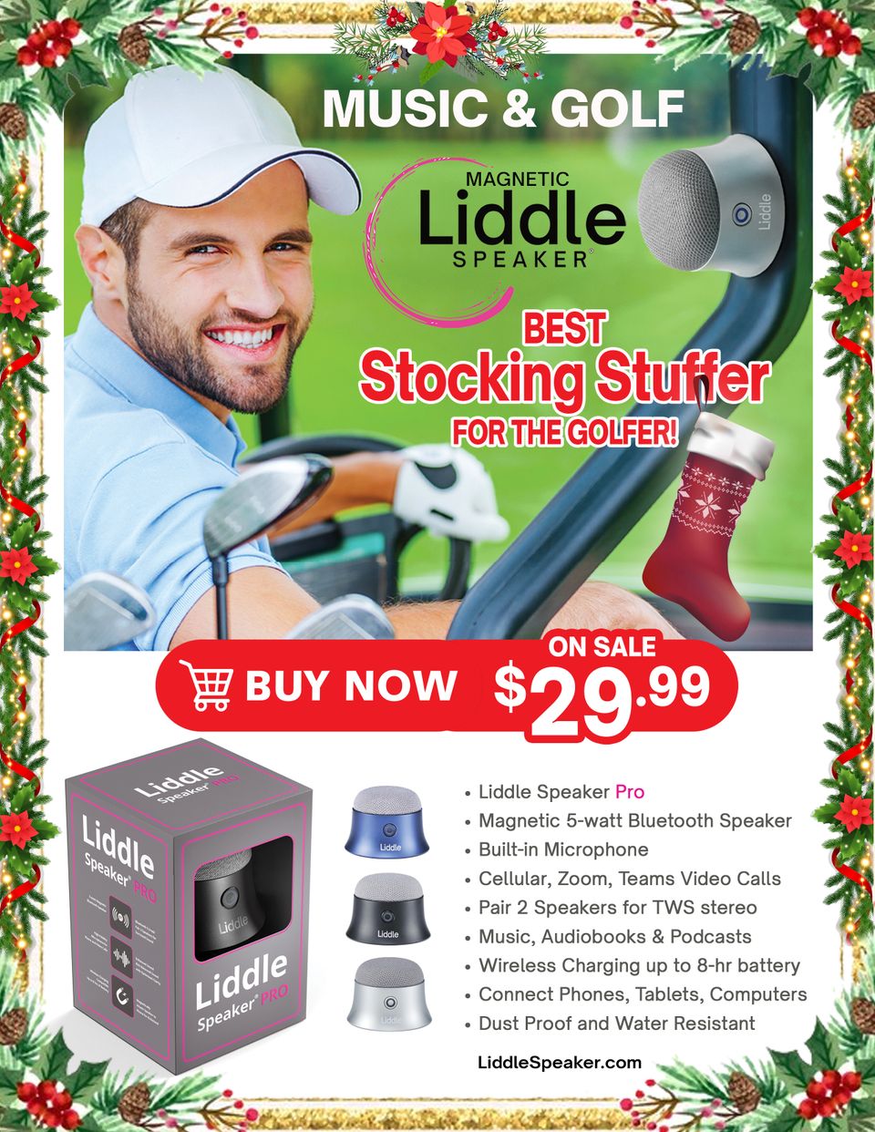 Liddle speaker pro email blast