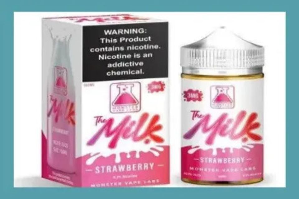 The Milk Monster Strawberry E-Liquid