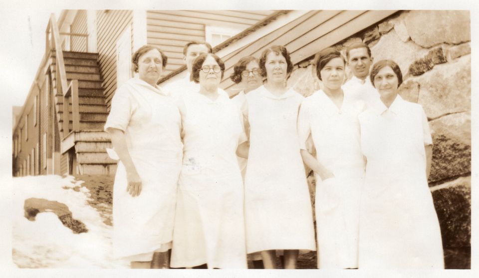Hostess diaries   kitchen crew in 1931