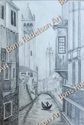 Pencil. Venice