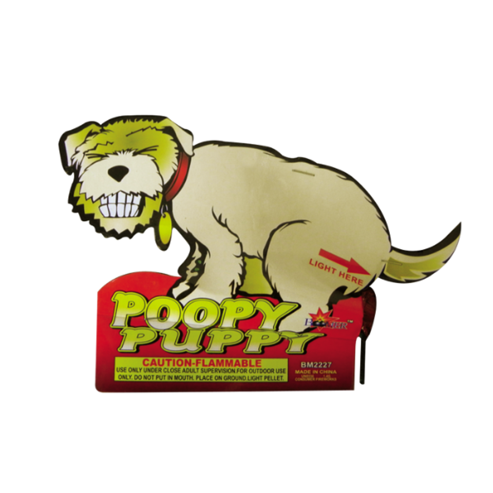 Poopy puppy