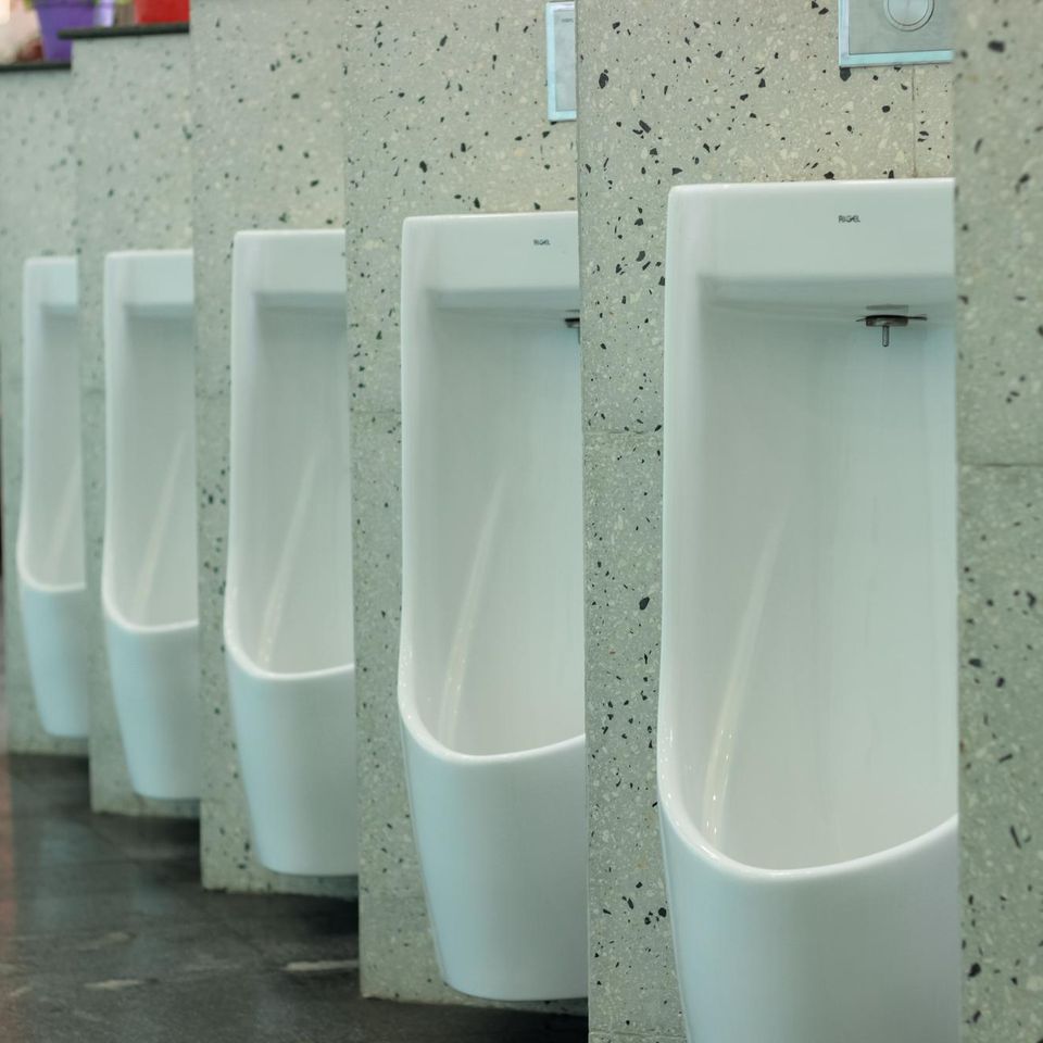 Urinal Partition Installation