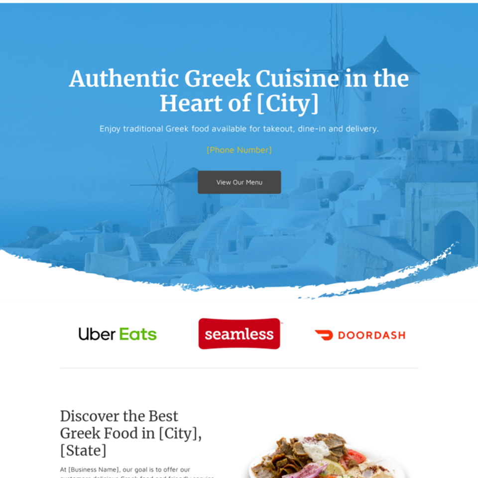 Greek restuarant