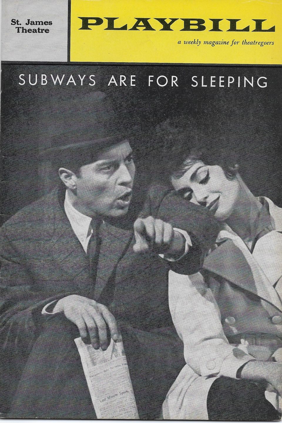 Subways are for sleeping