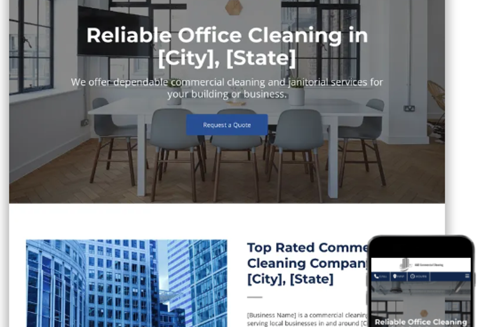 Commercial cleaning company