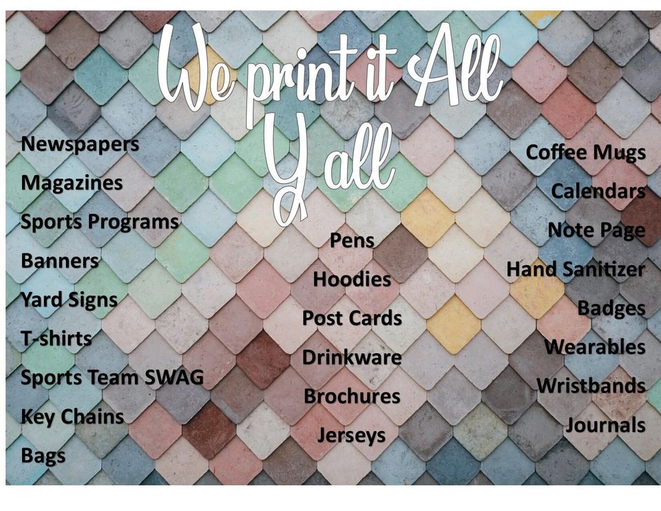 We print it all
