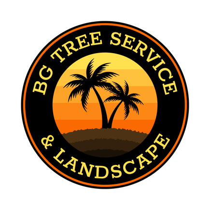 Bg tree service and landscape (rgb) logo