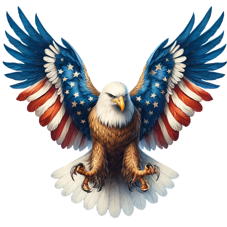 Patriotic   eagle 2